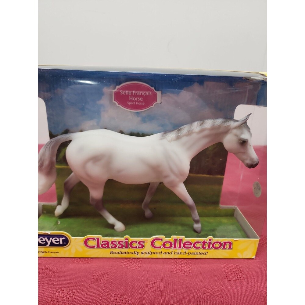 Breyer Classic Collection Selle Français#941 Sport Horse 1:12 Scale Original Box - Picture 2 of 16